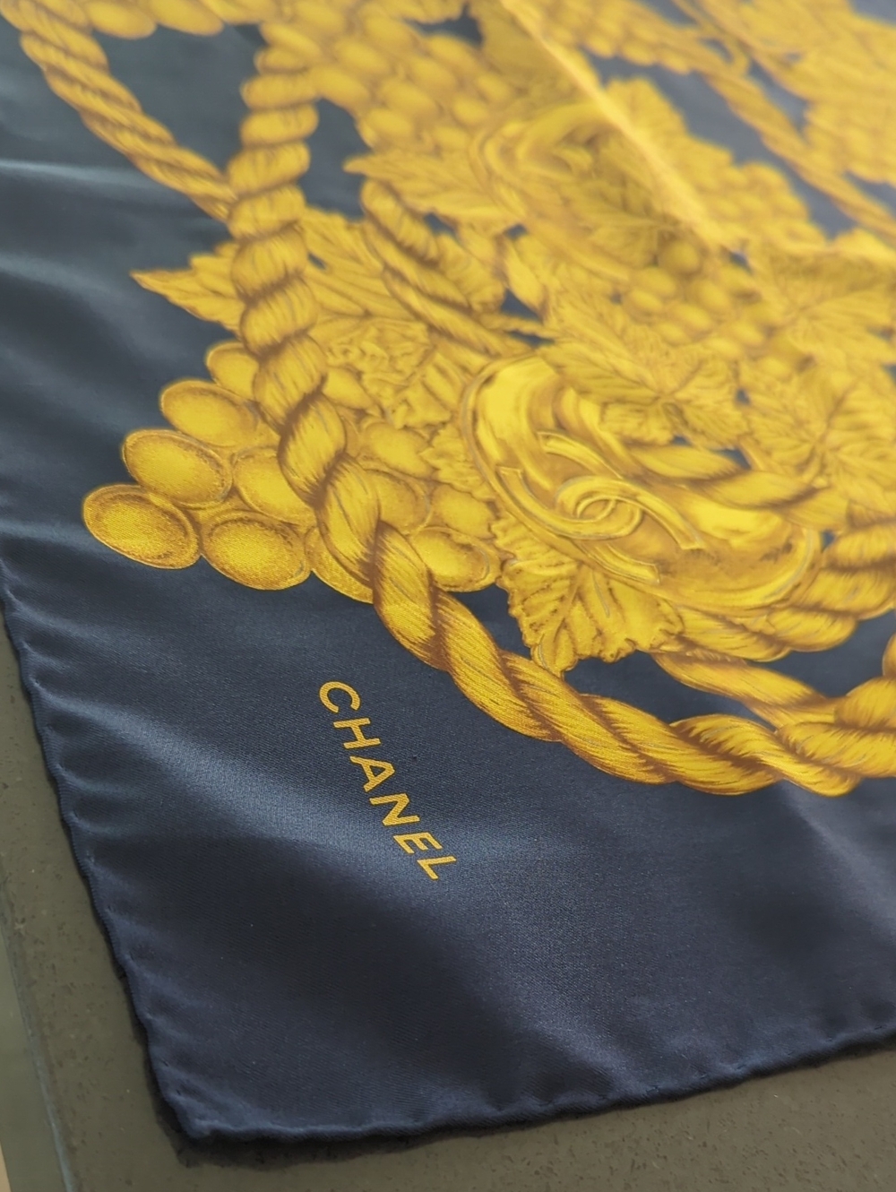 Chanel Silk Scarf Vintage - Picture 12 of 12